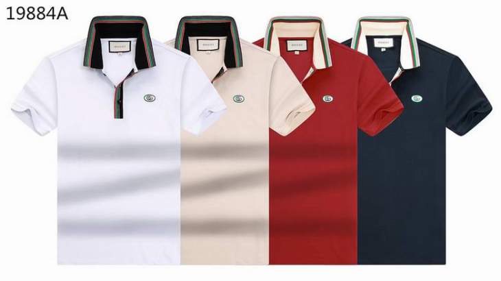 Picture of Gucci Polo Shirts Short _SKUGuccim-3xl25wn8027678